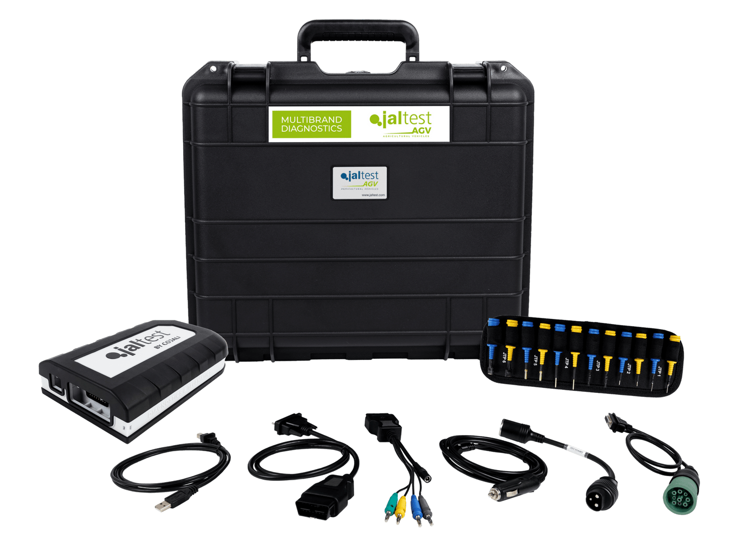 Jaltest AGV Agricultural Diagnostic Scanner KIT (WITH MULTIPINS) - Maventech