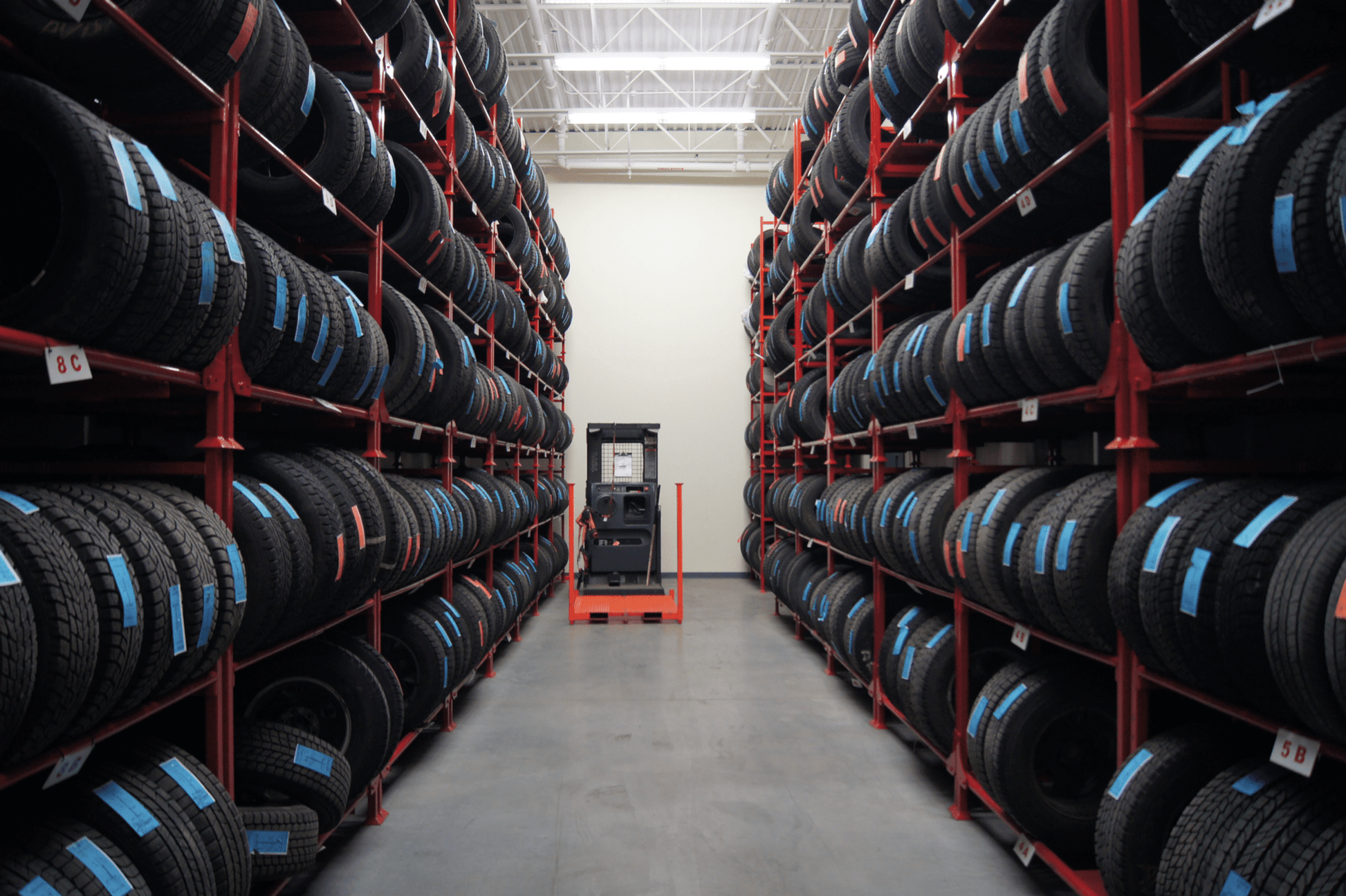 Passenger And Light Truck Folding Rack For Tires - Maventech