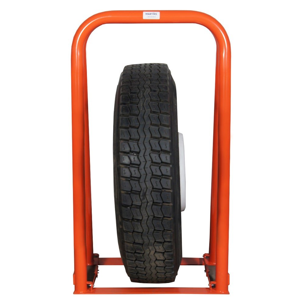 Tire Cage - Portable 2 - Bar With Wide - Base - Maventech