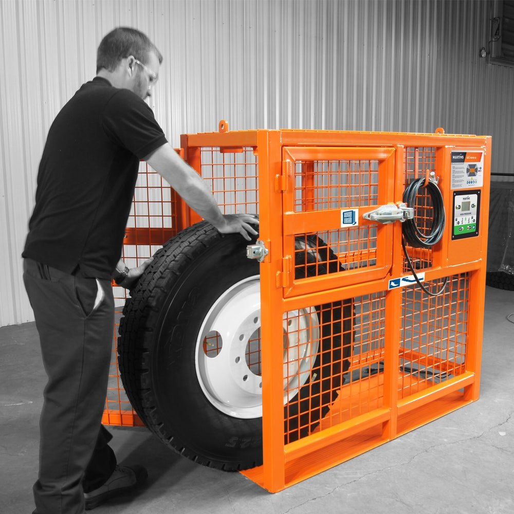 Automatic Hd Tire Inflation Cage 78’’ - Maventech