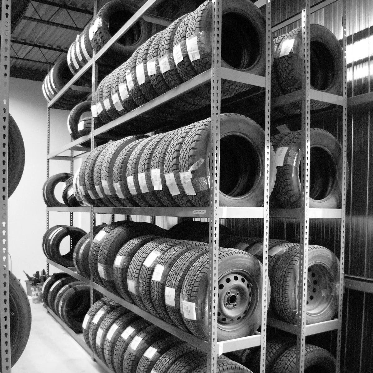 5 - Tier Tire Shelving Rack MTSR - 5 - Maventech