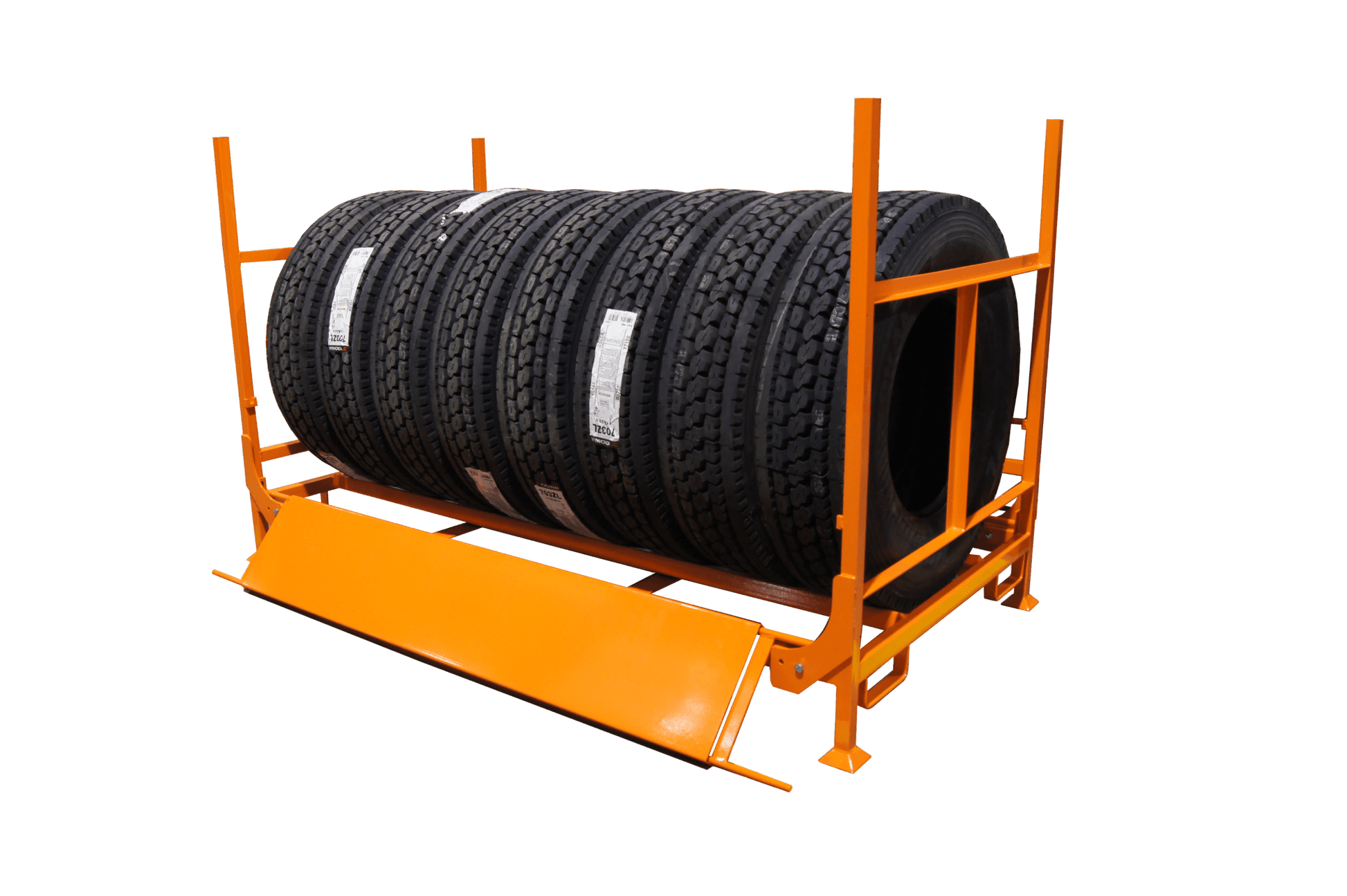 Heavy - Duty Truck Tire Folding Rack - Maventech