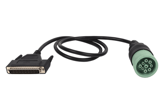 Deutsch 9 Pin Type 2 Green (V9) Diagnostics Cable JDC217.9 - Maventech