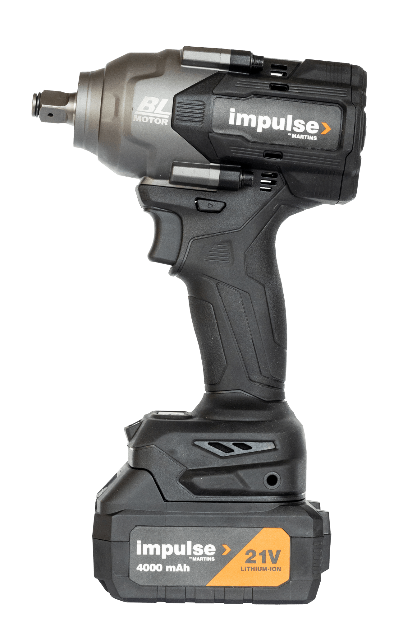 Impulse 1/2" Cordless Impact Wrench 797 ft - lb MX - P1 - Maventech