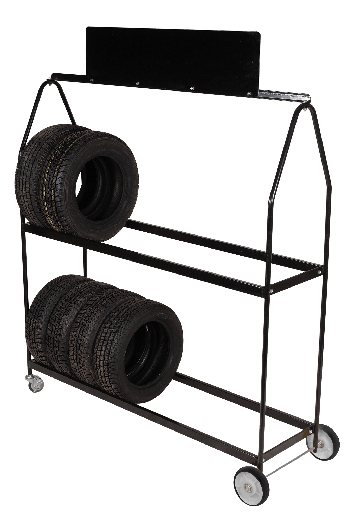 Mobile Tire Display Rack - Deluxe - Maventech