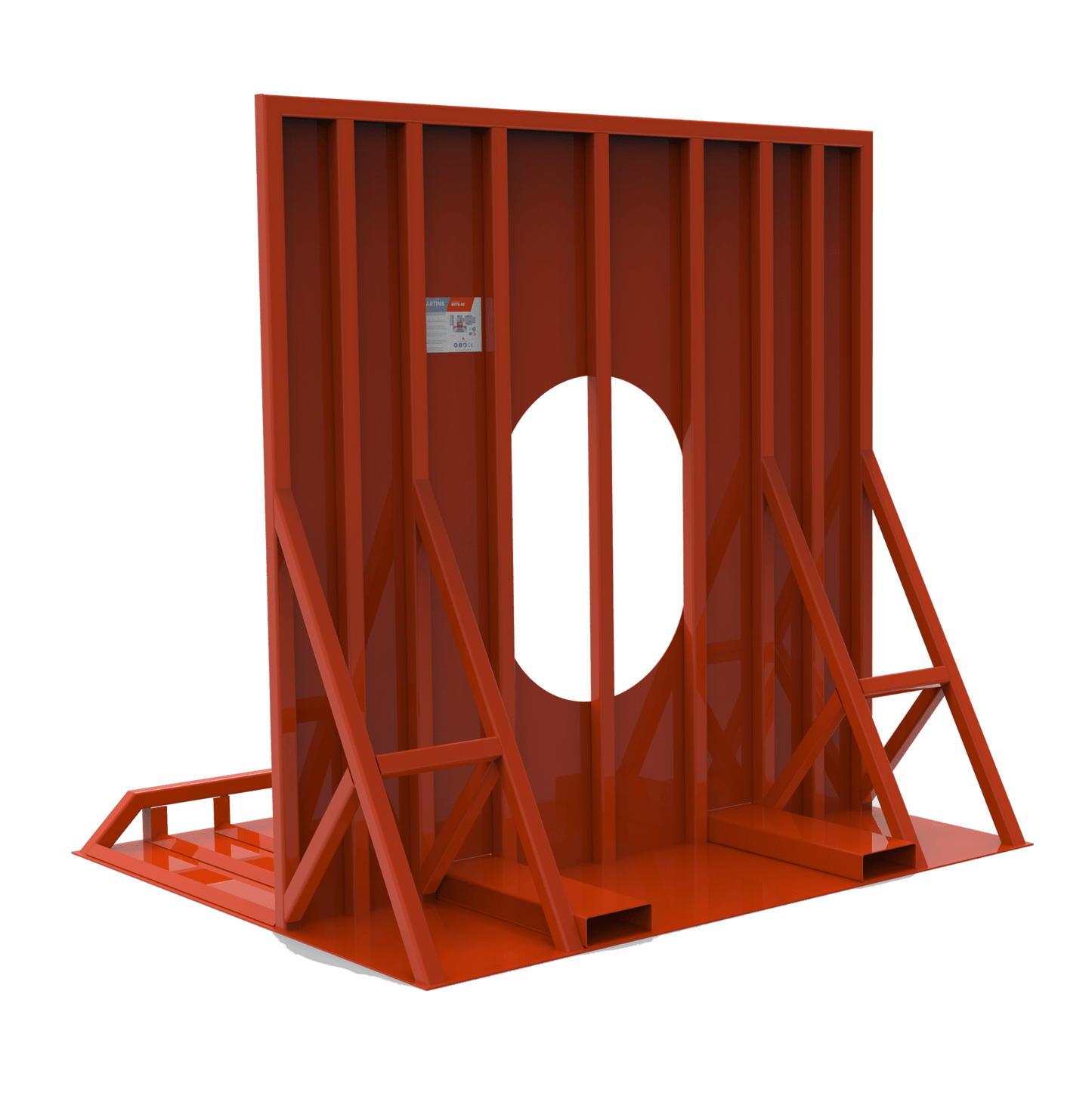 Tire Inflating Barrier 80'' - Tire Inflation Cage - Maventech