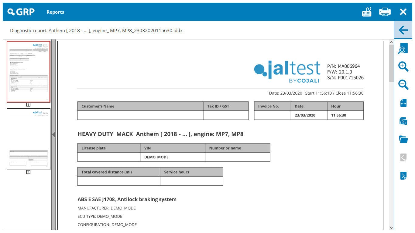 Jaltest Commercial Vehicle Kit (includes Jaltest Info) - Maventech