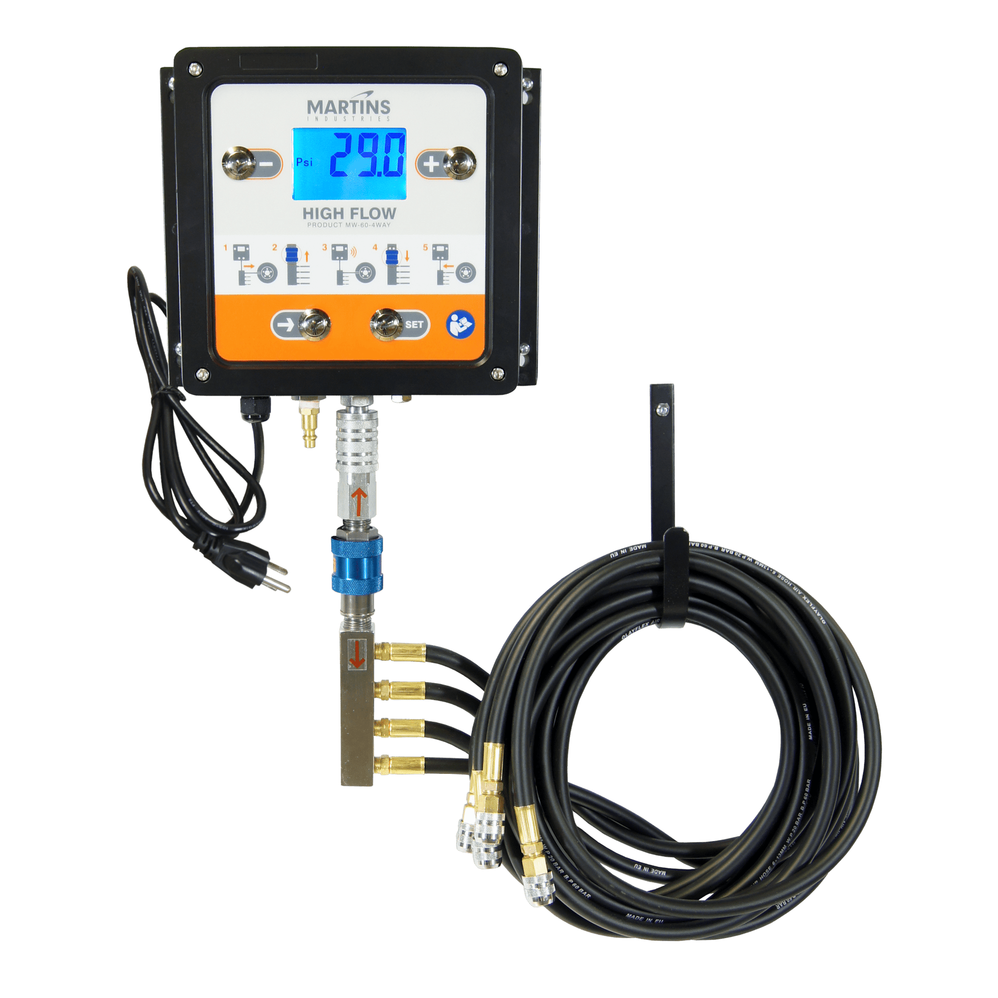 Precision Tire Inflation System - Flatematic Single - Maventech