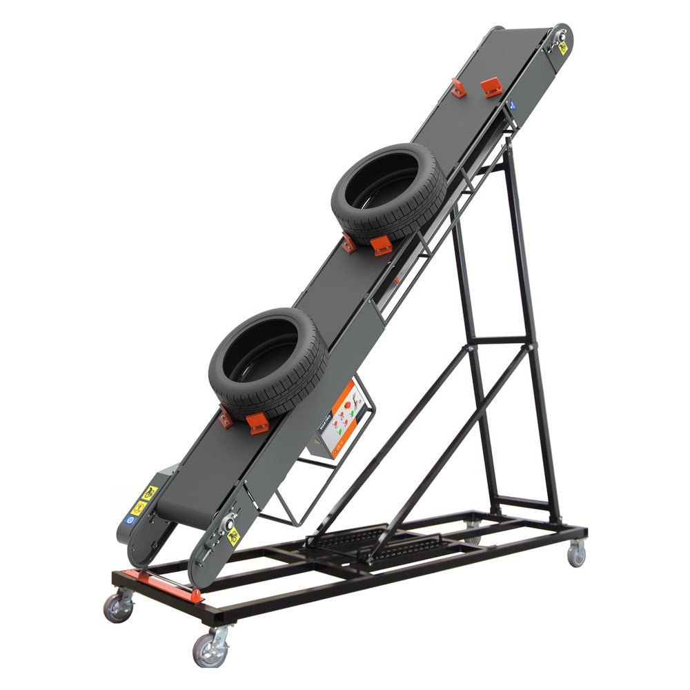 Mobile Dolly/Stand For 21 & 24 Feet Tire Conveyor - Maventech