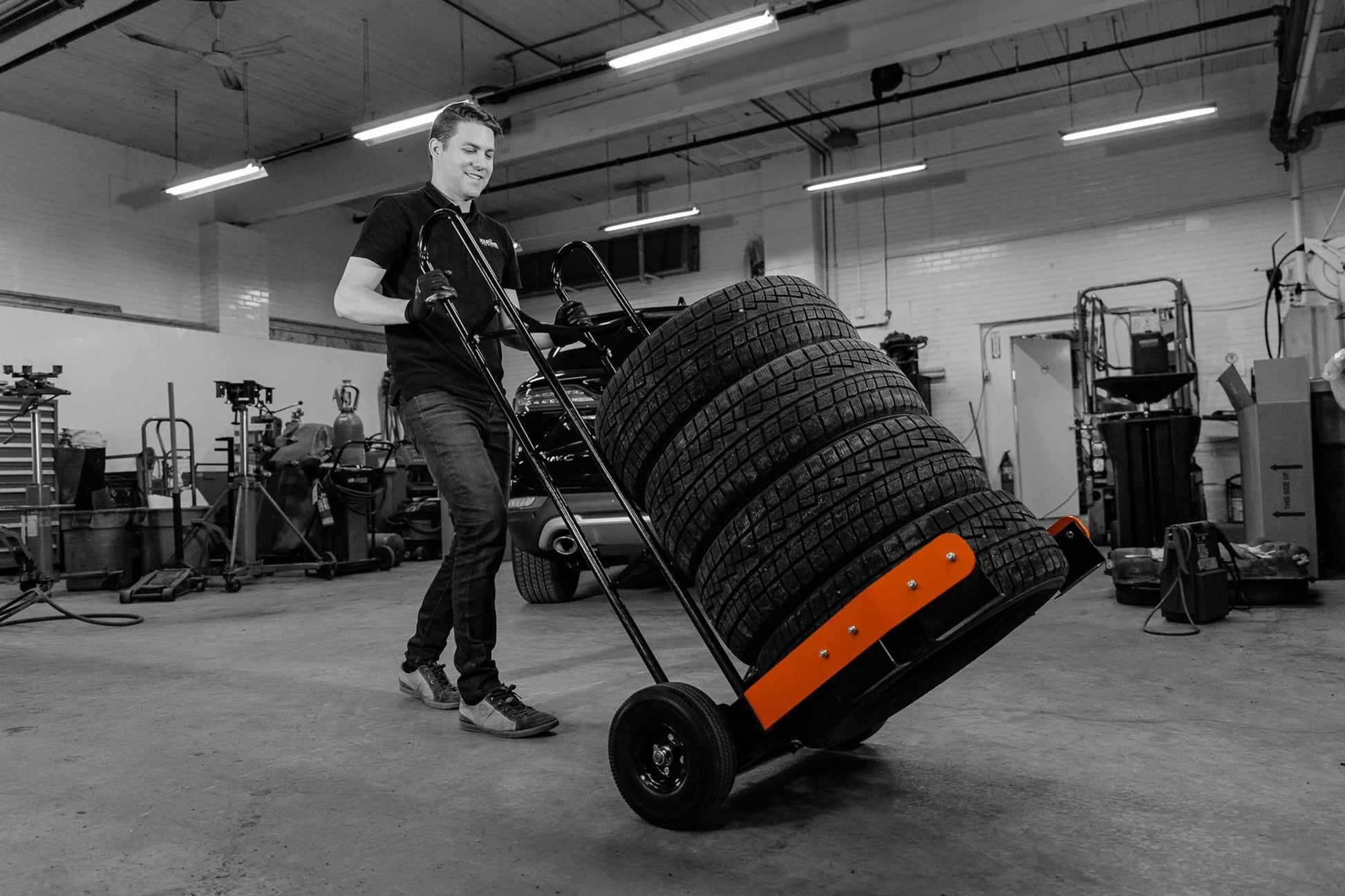 Tire Rider Tuff - Tire Cart - Maventech