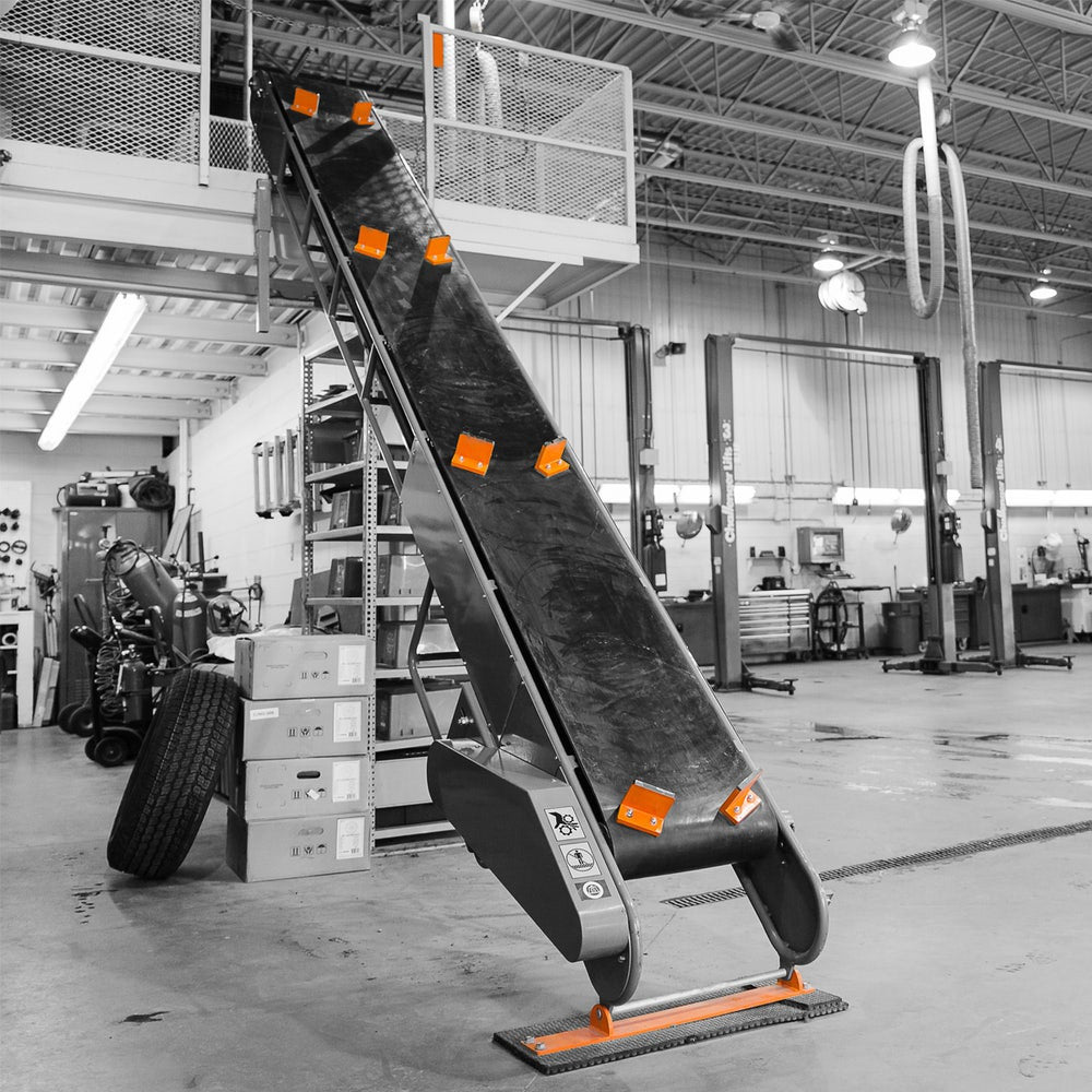 Floor to Floor 24’ Tire Conveyor - Maventech