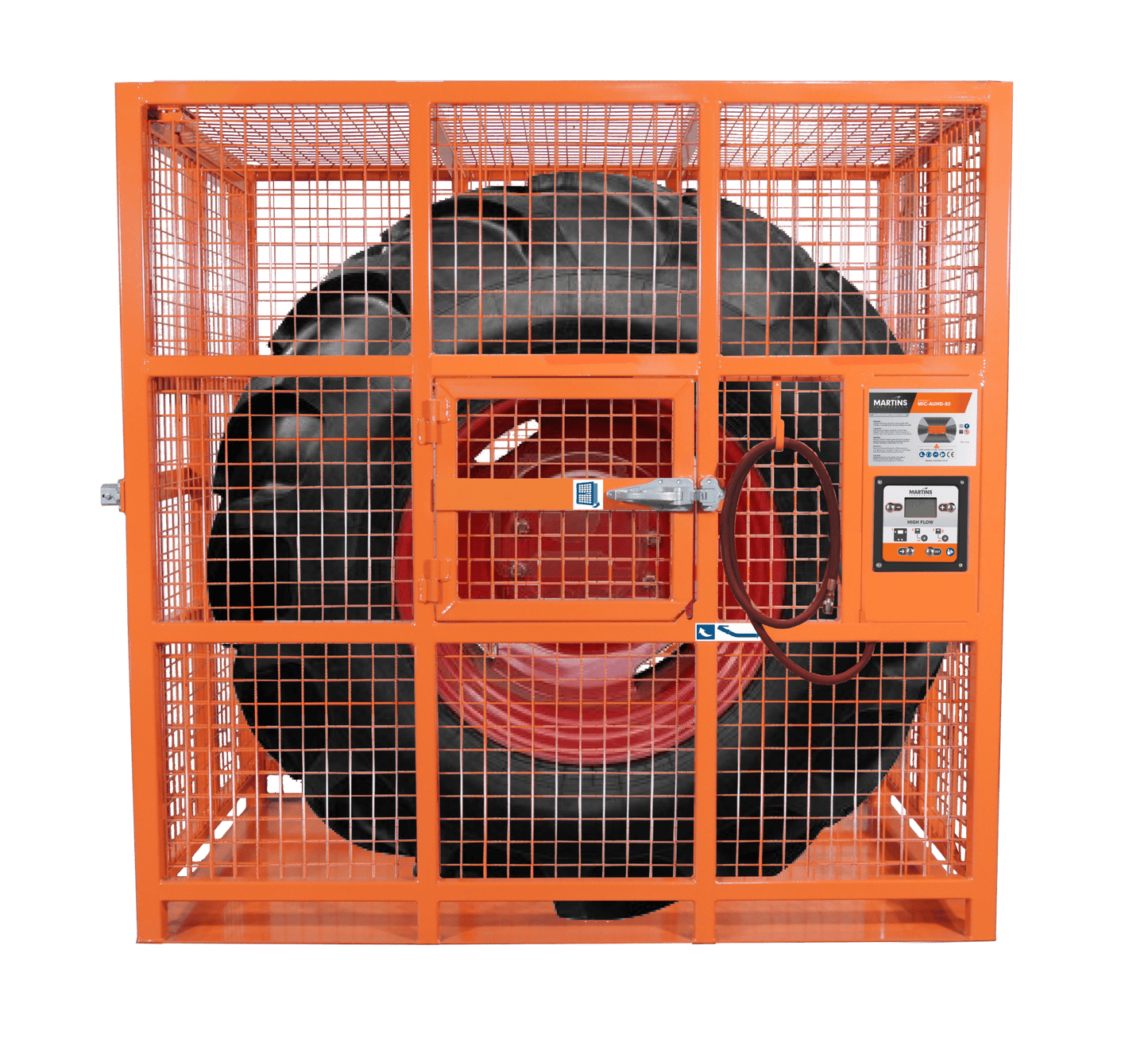 82 - Inch Automatic Tire Inflation Safety Cage - Maventech