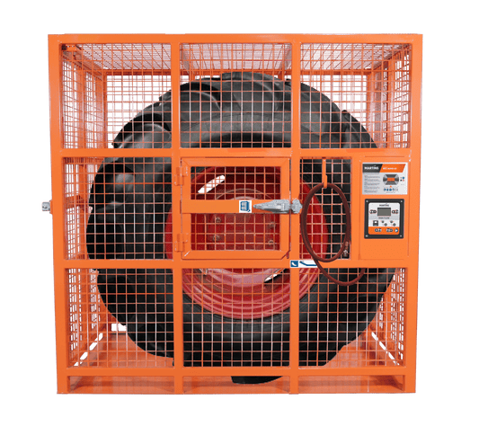 82 - Inch Automatic Tire Inflation Safety Cage - Maventech