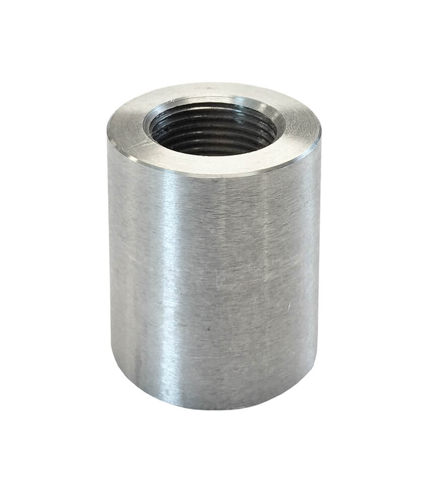 HD Emissions Weld Bung (BG1007) - M12 X 1.00, 3/4" OD, 1" H, Normal Frare - Maventech