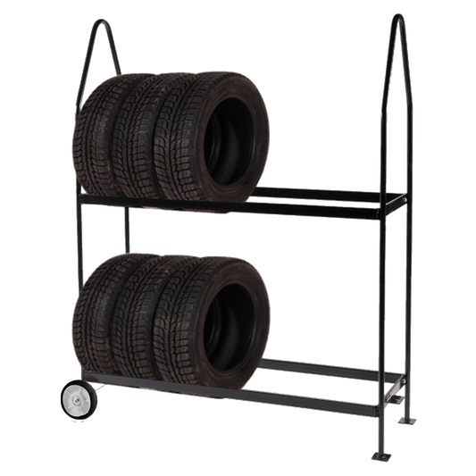 Standard Mobile Tire Display Rack - Maventech