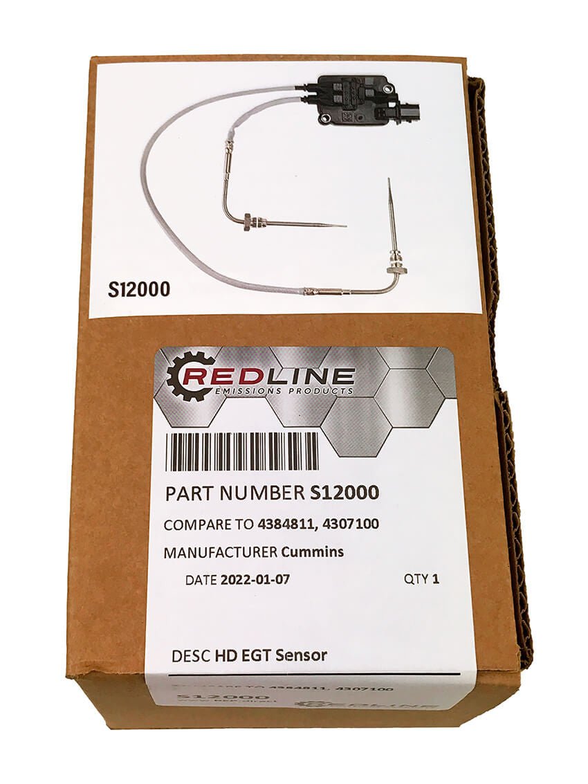 Redline Emissions Products Replacement for Cummins EGT Sensor ( 4384811 / REP S12000) - Maventech