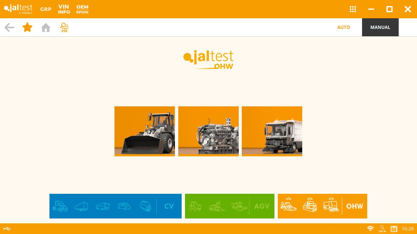 Jaltest OHW Kit (Construction / Off - Highway) - Maventech