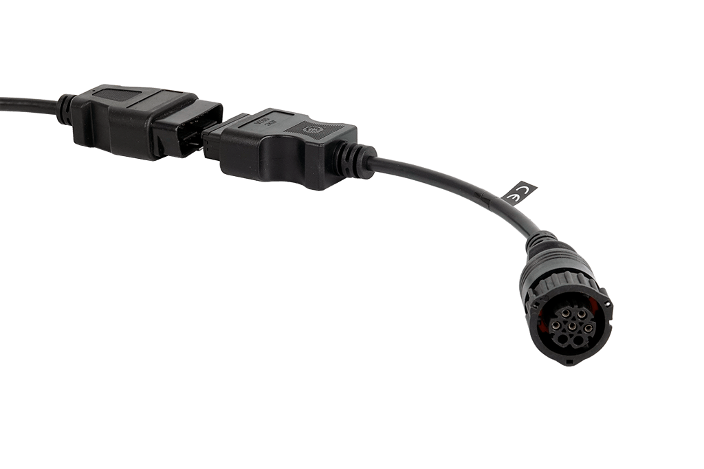 Linde Round 7 Pin Diagnostics Cable - JDC552A - Maventech