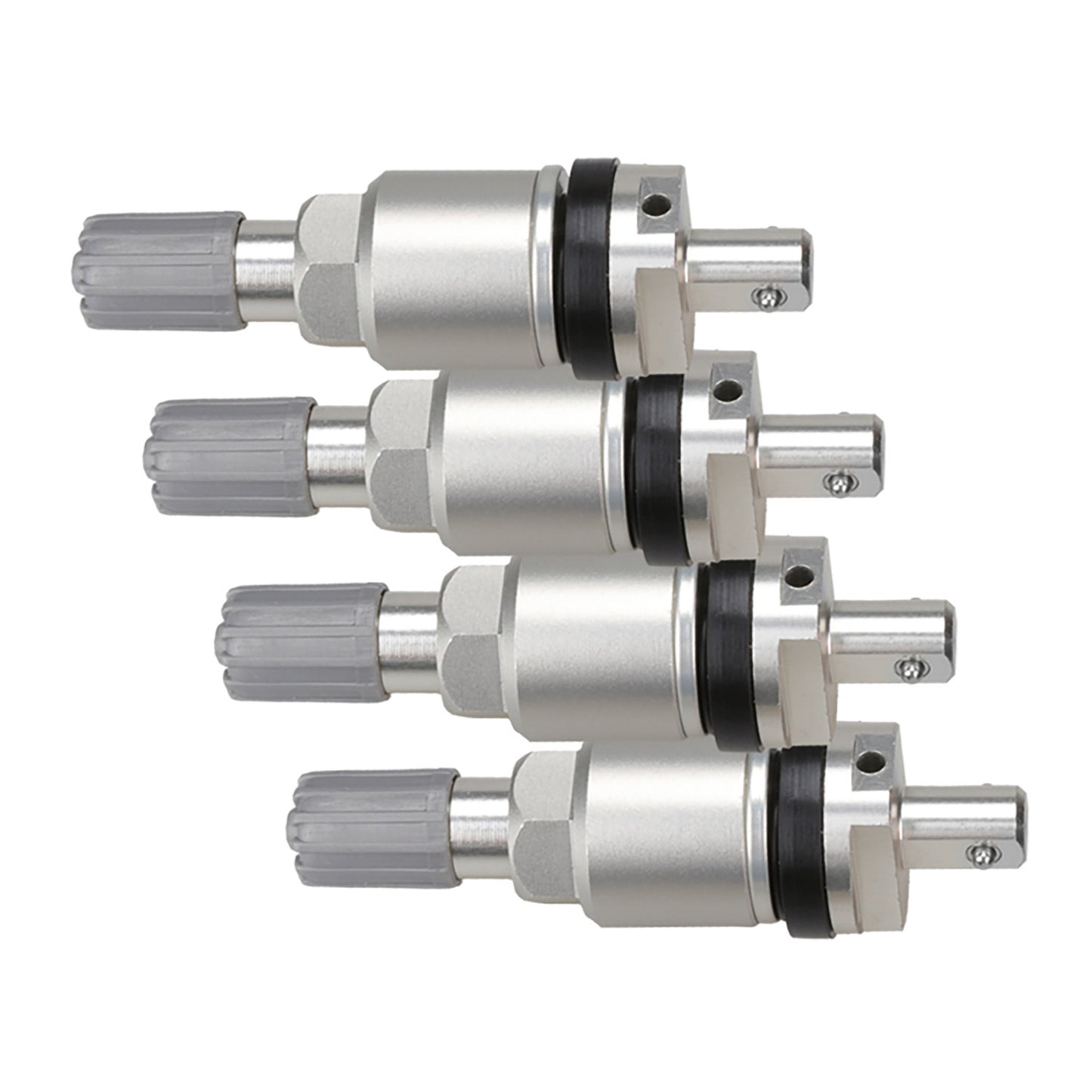 4 Metal Press - in Valve Stems for 1 - Sensor - Maventech