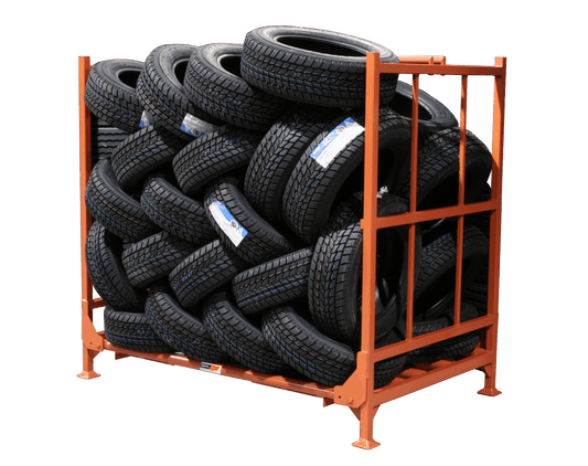 Passenger And Light Truck Folding Rack For Tires - Maventech