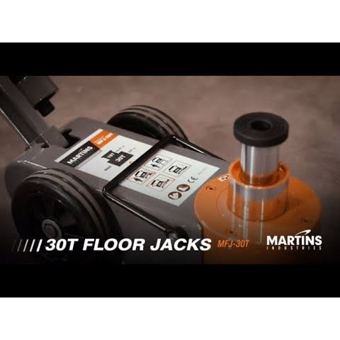 33 - Ton Professional Portable Air/Hydraulic Floor Jack - Maventech