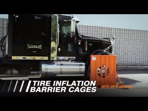 Inflation Tire Barrier 48'' - Tire Inflation Cage